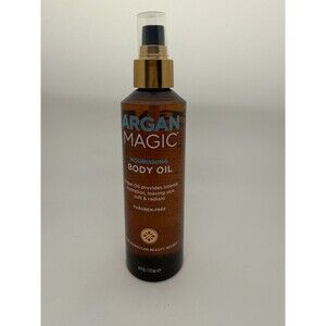 Argan Magic Nourishing Body Oil with Argan & Almond Oil 6 FLOz 177 mL New